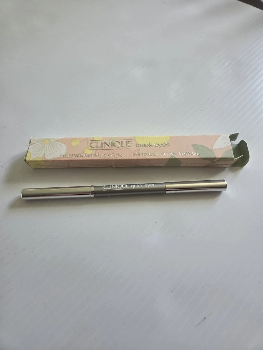 Clinique Quick Eyes Eye Pencil & Powder - 05 Sable - New in Box